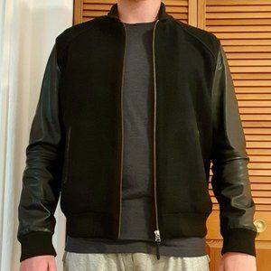 Levi's Wool Varsity Jacket with Leather Sleeves